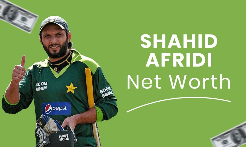 Shahid Afridi Net Worth