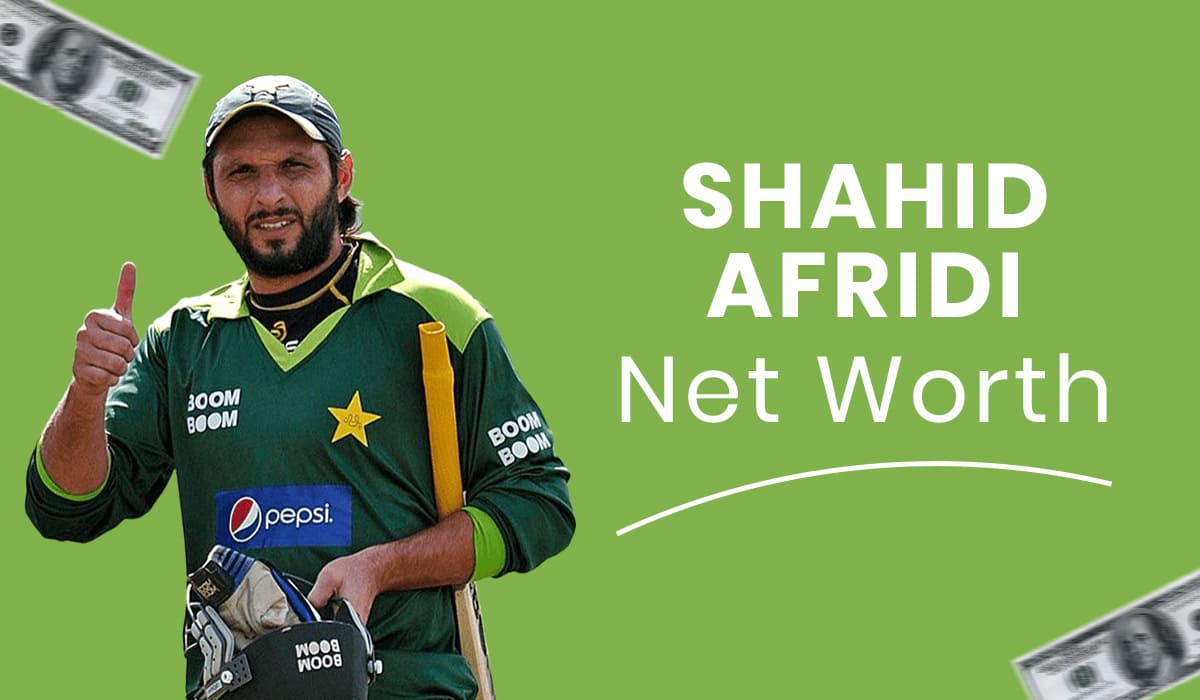 Shahid Afridi Net Worth